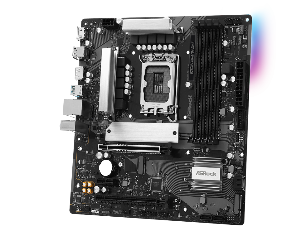 ASRock > B760M Pro-A/D4 Gen5